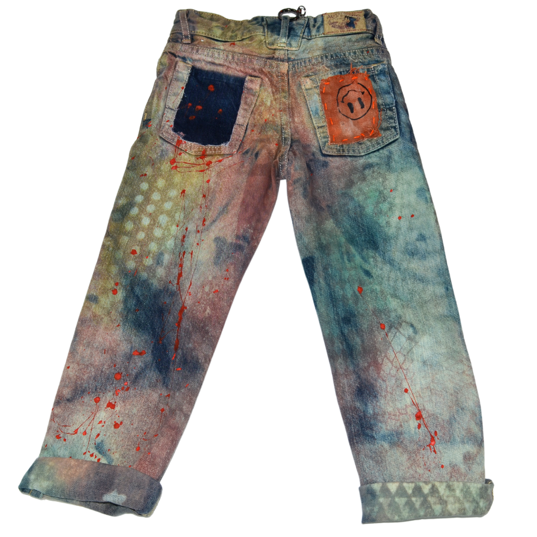 "Turmoil", Custom Denim, Size 5