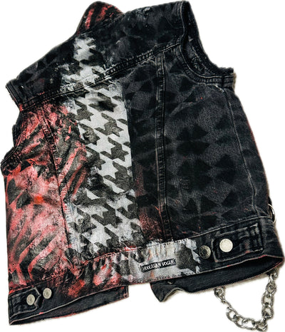 "Wrong Way" Denim Vest