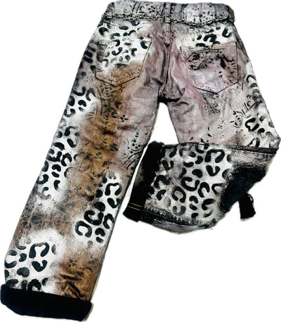 “Cheetah Girl”, Jeans & Jacket