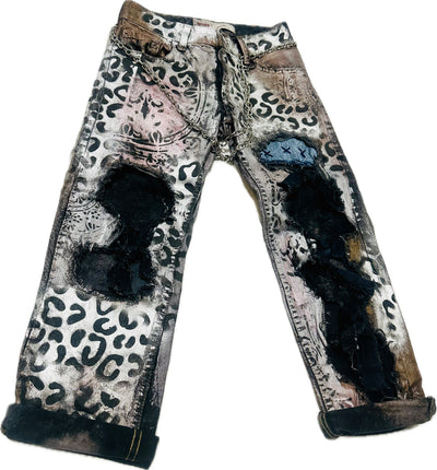 “Cheetah Girl”, Jeans & Jacket