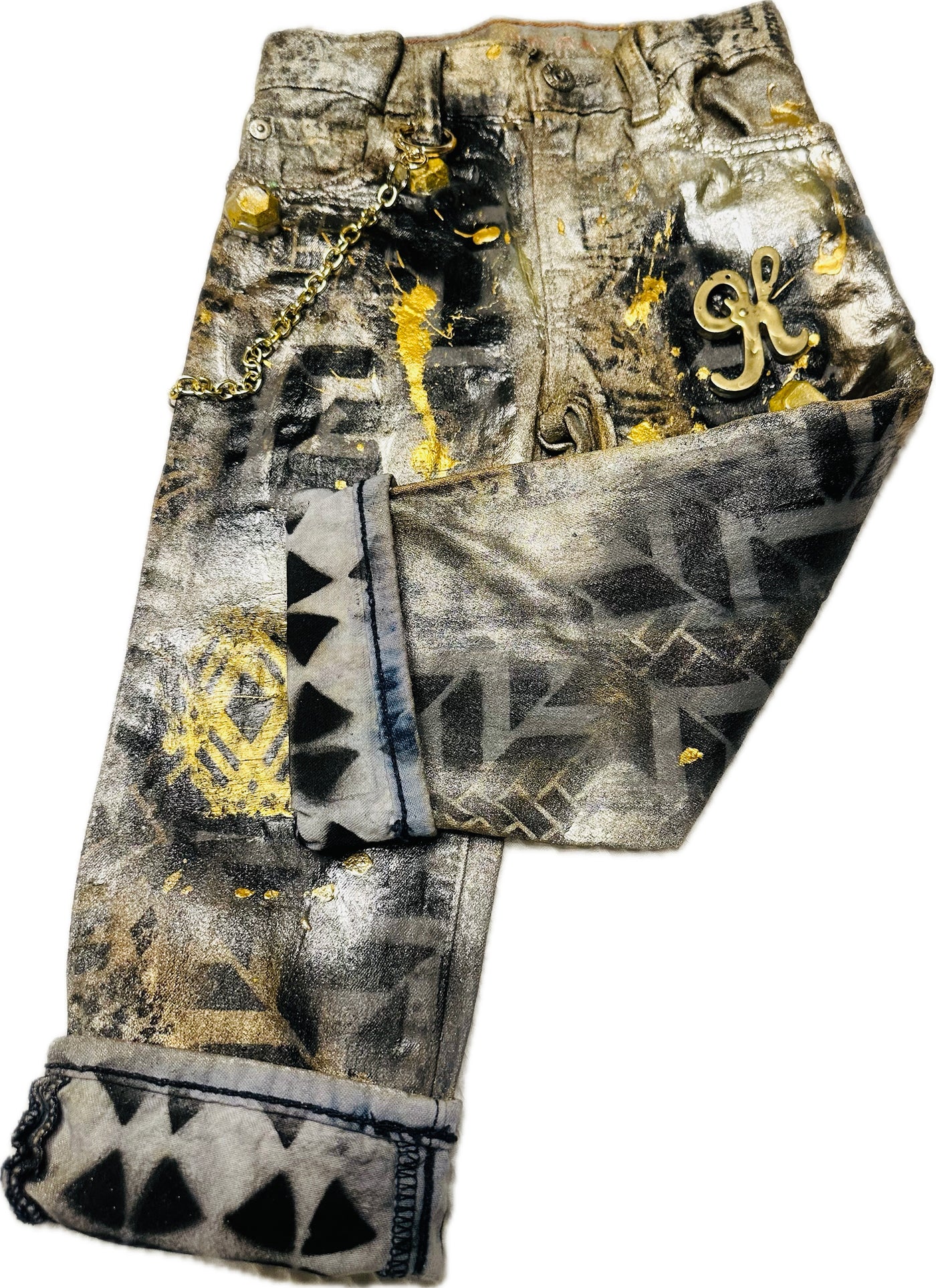 “Golden” Custom Denim