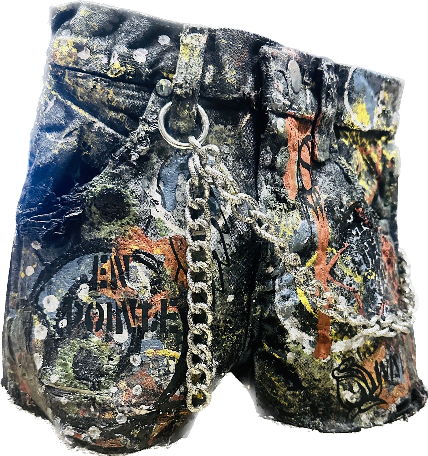 “Hooligan Couture” Denim Shorts