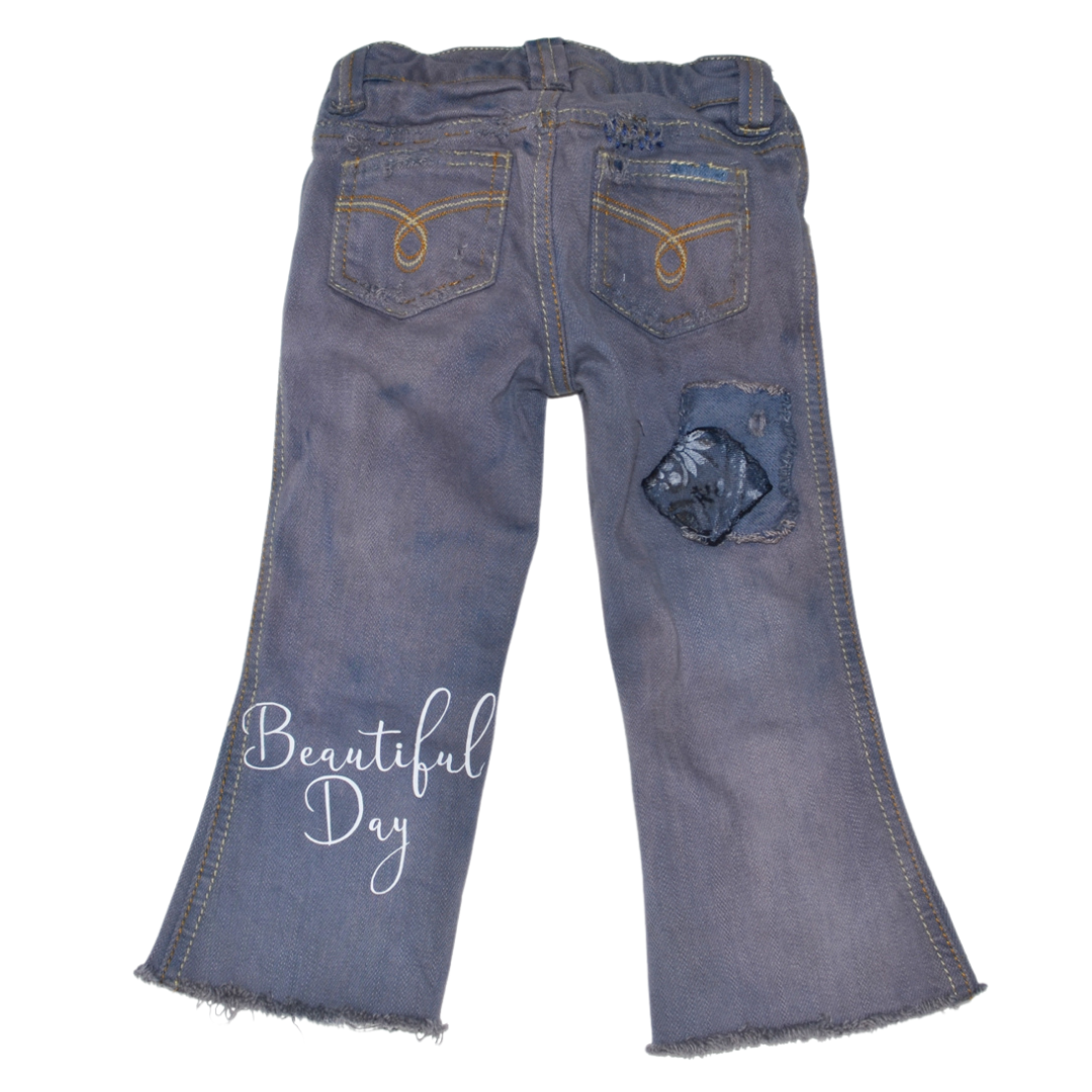 "Beautiful Day" - Denim Jeans, Size 24 Months
