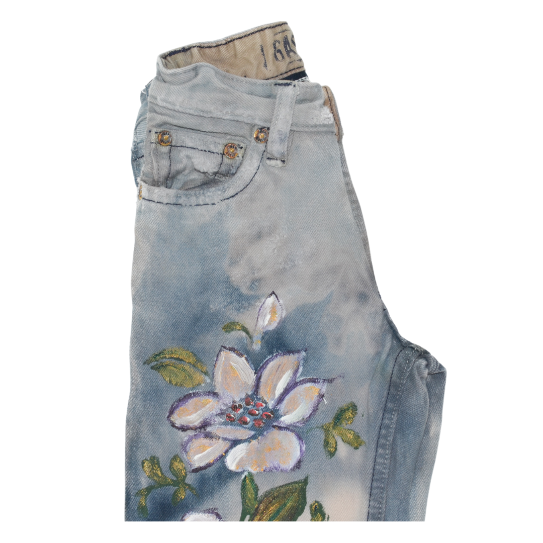 "Wildflower" - Denim Jeans, Size 5