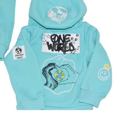 Hooligan Hoodie - "One World"